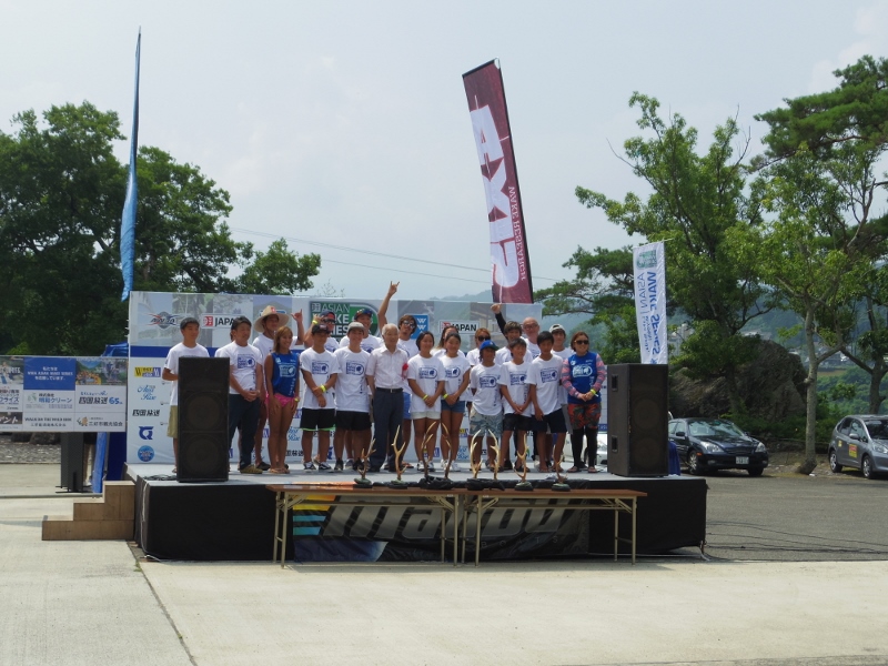 2017/7/28~29に池田湖にてASIAN WAKE SERIES 2017が行われました。